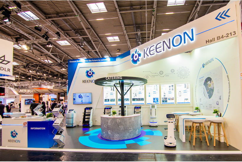 Keenon Robots Allemagne Munich Salon
