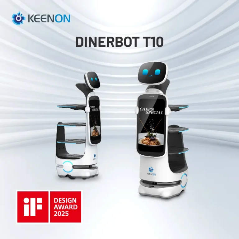 KEENON-DINERBOT T10-Récompensé-Par-l’iF-DESIGN-AWARD-2025